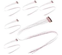 Homoyoyo 6 Pièces Extensions de Cheveux Pailletées pour Filles et Femmes