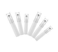 Homoyoyo 6 pièces Flacon Roll pour Crème Contour des Yeux Ensemble de Bouteilles Rechargeables Applicateurs Pratiques pour Huiles Essentielles et Soins Peau pour Voyage et Usage