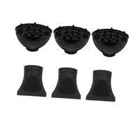 Homoyoyo 6 pièces Hair Dryer Nozzle Attachments Lightweight Concentrator And Diffuser Set For Salon Styling And Frizz Control
