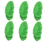 Homoyoyo 6 Pièces Lingettes de Rechange pour Balai Serpillière Microfibre Réutilisables pour Nettoyage Sols Secs et Humides Compatibles avec Balai Multipurpose pour Carrelage