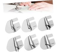 Homoyoyo 6 Pièces Lot Pour Ourlet Roulé Guide Ourleur Pour Machine à Coudre Ourleurs Métalliques