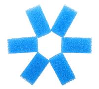 Homoyoyo 6 Pièces Mousse Filtrante Aquarium Haute Densité Média Biologique de Filtration pour Bassin et Aquarium Compatible avec Filtres Remplacement Facile