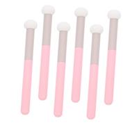 Homoyoyo 6 Pièces Pinceaux Éponges Pour Maquillage Applicateurs Correcteurs Pinceaux à Fond De Teint Utilisable Sec Ou Humide