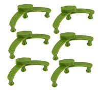 Homoyoyo 6 pièces Pinces de Jardinage Clips Souples pour Branches et Tiges Outil de Fixation pour Formation et Contrôle des Plantes Support Réutilisable pour Arbustes Fleurs et Arbres