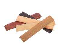 Homoyoyo 6 pièces Planches Bois Naturel pour Remplacement Latte de Banc de Jardin Bois Texturé pour Projets DIY et Décoratif