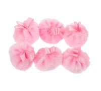 Homoyoyo 6 Pièces Powder Puff For Women Fluffy Soft Makeup Applicator Pads For Foundation Blush And Body Powder Gentle Portable Washable Beauty Tools And Daily Use