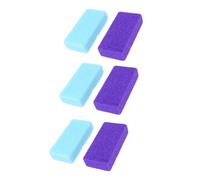 Homoyoyo 6 pièces Râpe Pédicure PU Ergonomique pour Enlever Corne et Peau Morte Exfoliant Professionnel Outil Ponceuse pour Callosités Adapté Aux Marcheurs et Porteurs de Couleur Aléatoire