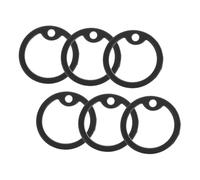 Homoyoyo 6 pièces Silencieux Silicone pour Plaque Militaire Chien Lot Protection Antibruit Flexible et Léger pour Collerette Chien Couvre-médailles Animal de Compagnie