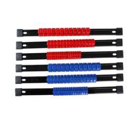 Homoyoyo 6 pièces Support de Douilles pour Boîte à Outils Plastique Organiseur Robuste et Portable pour Rangement des Embouts et Structure Pratique pour Atelier et Garage