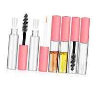 Homoyoyo 6 Pièces Tubes Cosmétiques Vides avec Applicateurs Contenants pour Mascara Eye Liner et Gloss à Bouteilles Rechargeables Pratiques pour Voyage et Usage