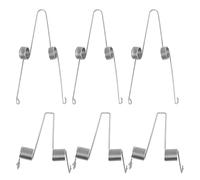 Homoyoyo 6 Ressorts de Soupape à Ressort pour Trompette et Trombone, Kit de Réparation 3x Type A 3x Type B, Compatibles Instruments à Vent, Accessoires de Valve pour Pratique Musicale