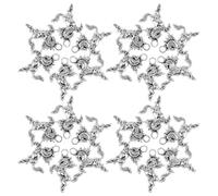 Homoyoyo 60 Breloques Cheval au Galop en Alliage Vintage Pendentifs Animaux pour Création de Bijoux DIY Ornements Amulette Nouvel An Chinois 2026 Accessoires Artisanat Année du Cheval