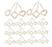 Homoyoyo 60 Pièces Lot Cadres Photo à Décorer Formes Creuses Cœur et Géométriques Cadres DIY Robustes pour Projets Créatifs et Décoration Intérieure