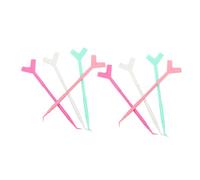 Homoyoyo 60 pièces Lot de Outils Professionnels Rehaussement Cils Plastique Brosses et Bâtonnets Longs Y pour Levage Précis Kit Accessoires Extension Cils et Ergonomique Couleur Aléatoire