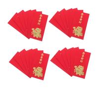 Homoyoyo 60 Pièces Pocket Envelopes Year Of The Horse Creative Fortune Li Xi Envelopes Spacious Design For Lunar Year Wedding Party Gift