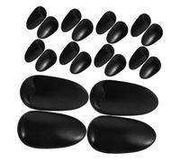 Homoyoyo 60 Pièces Protège-oreilles Étanches Plastique Réutilisables pour Teinture et Sèche-cheveux Accessoires de Protection Oreille pour Salon de Coiffure et Usage Domestique