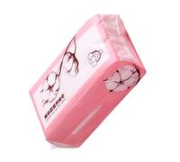 Homoyoyo 60 pièces Serviettes Démaquillantes Coton Doux Usage Sec et Humide Lingettes Multifonctions pour Soins Visage et Toilette Nettoyage Maquillage Portable