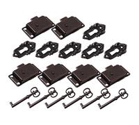 Homoyoyo 6ensembles Serrures à Clé Pour Boîtes à Bijoux Placards Meubles Anciens Avec Clés Lot De Facile à Installer