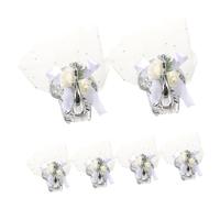 Homoyoyo 6Pièces Boîte à Bonbons Forme De Cygne Pour Mariage Décoration Et Rangement Pratique Pour Douceurs Et Confiseries