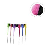 Homoyoyo 6pièces Brosse à Sourcils Double Embout Multifonction Peigne Pour Cils Et Sourcils Outils Teinture Cheveux Portables Poignée Lisse Kit Maquillage Professionnel Femmes Usage Salon