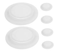 Homoyoyo 6pièces Décoratifs Pour Bouches Aération De Sol Accessoires De Climatisation Couvercles De Ventilation Murale Installation Simple Amélioration De Habitat