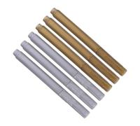 Homoyoyo 6pièces Lot de Marqueurs de Peinture Plastique pour Verres à Vin pour Colorier et Écrire sur Diverses Surfaces