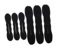 Homoyoyo 6pièces Outils Pour Chignons Réutilisables Pour Femmes Kit De Grosses Et Petites Éponges Pour Coiffure Facile Adapté à Tous Types Et Longueurs De Cheveux Accessoires Pratiques Pour