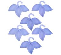 Homoyoyo 6pièces Récipient Alimentaire pour Hamster Gamelle pour Animaux à Trois Compartiments Distributeur de Nourriture Portable pour Petits Animaux