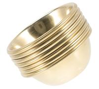 Homoyoyo 7 pièces Bols Rituels Bouddhistes Laiton Bols Offrande Polyvalents pour Eau Bénite Décoration Temple Vintage Coupe Sacrée Jaune