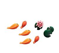 Homoyoyo 7 Pièces Lot de Aimants Frigo Autocollants Magnétiques Design Étang et Poissons Décoration Maison et Bureau Surface Métallique