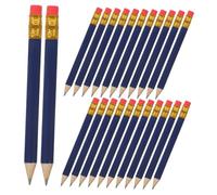 Homoyoyo 72 pièces Crayons à Hb Courts Bleu Foncé Crayons Petits pour et Dessin Ensemble Portable Multi Usage pour Étudiants et Artistes