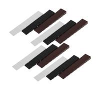 Homoyoyo 72 Pièces Tapis D'armoire Cales De Toilettes pour Niveler sur Carrelage Cale De Table Extérieure Niveleurs De Meubles Niveleurs De Toilette Cales De Nivellement Plastique