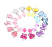 Homoyoyo 7paires Boucles Oreilles Clip Garçon Fille Sans Percer Ornements Oreilles Non Perçants Motifs De Dessins Animés
