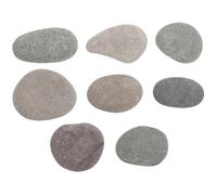 Homoyoyo 8 Pièces à Peindre Diy pour Garçon Fille de Galets Lisses pour Art et Décoration Extérieure pour Projets Créatifs et Souvenirs Personnalisés