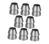 Homoyoyo 8 Pièces Coins pour Fixation de Manche de Marteau Accessoires de Renforcement Fer Robuste pour Outils de Réparation et Installation