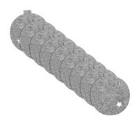 Homoyoyo 8 Pièces Porte-Couverts Forme De Boule De Noël avec Étui à Couverts Et Pochette pour Fourchettes