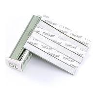 Homoyoyo 80 pièces Lames de Rasoir Sourcils Pratiques pour Modelage et Soin Visage et Antidérapant Outil de Beauté Portable et Voyage