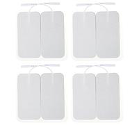 Homoyoyo 8pièces Électrodes De Réutilisables Patchs De Massage Portables Pour Dos La Nuque Genoux Hypoallergéniques Résidu Collant