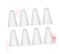Homoyoyo 8Pièces Housse de Protection Silicone pour Pointe de Stylet Compatible avec Pencil Capuchon de Pointe de Plume Transparent du Bruit et Précision