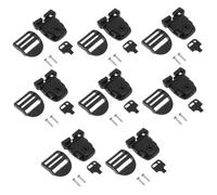 Homoyoyo 8pièces Kit de Réparation pour Clips de Couverture de Spa Verrous Sangles de Fixation et Loquets pour Couverture de Bain à Remous