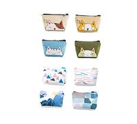 Homoyoyo 8pièces Pochette De Rangement pour Et Petits Accessoires De Change Pratique Et Adorable