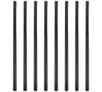 Homoyoyo 8pièces Tube Fer pour Assemblage de Cintre Tube Rond pour Portant à Vêtements Rond pour Étagère à Chaussures pour Installation de Cintres Détachées pour Penderie Portable