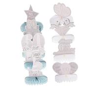Homoyoyo 9 Pièces Décor de Table pour Mariage Diamant Décorations pour Ans Décor Élégant pour Fête