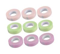 Homoyoyo 9 Rouleaux Ruban Adhésif Pour Greffes De Cils Patch Pour Contour Des Yeux Ruban Respirant Pour Extensions De Cils