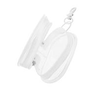 Homoyoyo à Figurines Transparent Vitrine Transparente Pour Figurines Vitrine De Poupée De Rangement Collector Pochette Étanche Pochette Porte-clés Porte-clés Blanche Pvc