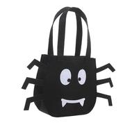 Homoyoyo à Halloween Feutre avec Poignée à Friandises Araignée pour Fête Cadeau pour Poche à Festive Paquet pour Distribution Halloween