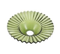 Homoyoyo Abat-Jour en Verre Vert Foncé Suspendre Abat-Jour de Cloche Verre Soufflé à la Main Abat-Jour de Rechange pour Luminaire Suspendu Décoration Intérieure Style Japandi et