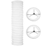 Homoyoyo Abat-jour Européen en Papier pour Lampadaire, Lot de 3 Pièces, Léger et Moderne, Compatible pour Chambre, Salon et Hôtel, Éclairage Doux pour Ambiance Cosy