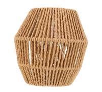 Homoyoyo Abat-jour Suspendu Corde de Papier Tressé Accessoire Lampe Moderne pour Salon Chambre et Facile à Installer Design Nordique Élégant