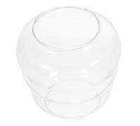 Homoyoyo Abat Jour Verre pour Lampe à Huile Cheminée Résistante Protection Longue Durée Flamme Compatible Lampe à Kérosène Design Simple